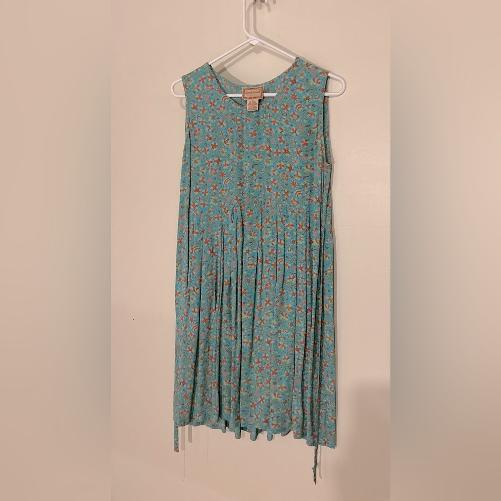April Cornell Vintage Sleeveless Floral Dress